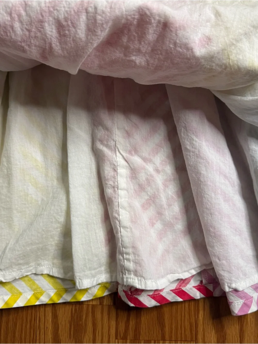 Mini Boden Hotchpotch Multi Colorful Striped Harlow Back Detail Dress